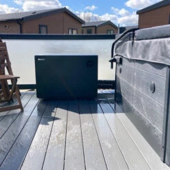 Aquark® Mr Silence 9kW Air Source Heat Pump For Hot Tub/Swim Spa/Pool -Hot Tubs Sales Shop ASHPMrSilence9kw WillowPastures 5 Square