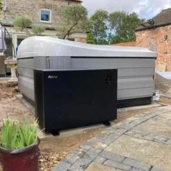 Aquark® Mr Silence 7kW Air Source Heat Pump For Hot Tub/Swim Spa/Pool -Hot Tubs Sales Shop Aquark7kWASHP 1 Square