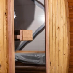 Hekla Barrel 250 - 6 Person Outdoor Sauna -Hot Tubs Sales Shop BarrelSauna 26 b1c9aafe a59e 4edc 99ce f858f1da2a68