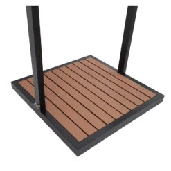 Zen Black Outdoor Shower With Wood Effect Base 9 Zen Black Outdoor Shower With Wood Effect Base -Hot Tubs Sales Shop BeBa 28529 4 Supersize