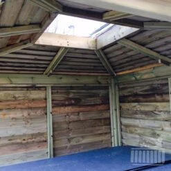 Brentano Wooden Hot Tub Gazebo With Tinted Dome Roof -Hot Tubs Sales Shop Brentano New4 wm