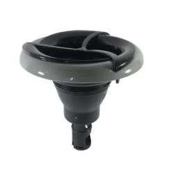 Arctic Spas® 5" Screw-In Single Pulse Jet In Tri-Face Black/Grey - Jet-114180.