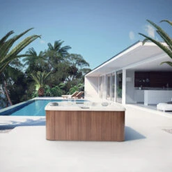 Jacuzzi® J235™ / J235IP™ - 6 Person Hot Tub With 1 Lounger -Hot Tubs Sales Shop JHT J235 Lifestyle NoVentssquare