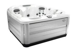 Jacuzzi® J435IP™ - 6 Person Hot Tub With 1 Lounger -Hot Tubs Sales Shop JHT J435 Platinum BrushedGray Iso 2000x1460 e5070774 85ab 4a8a a652 656658293ea9