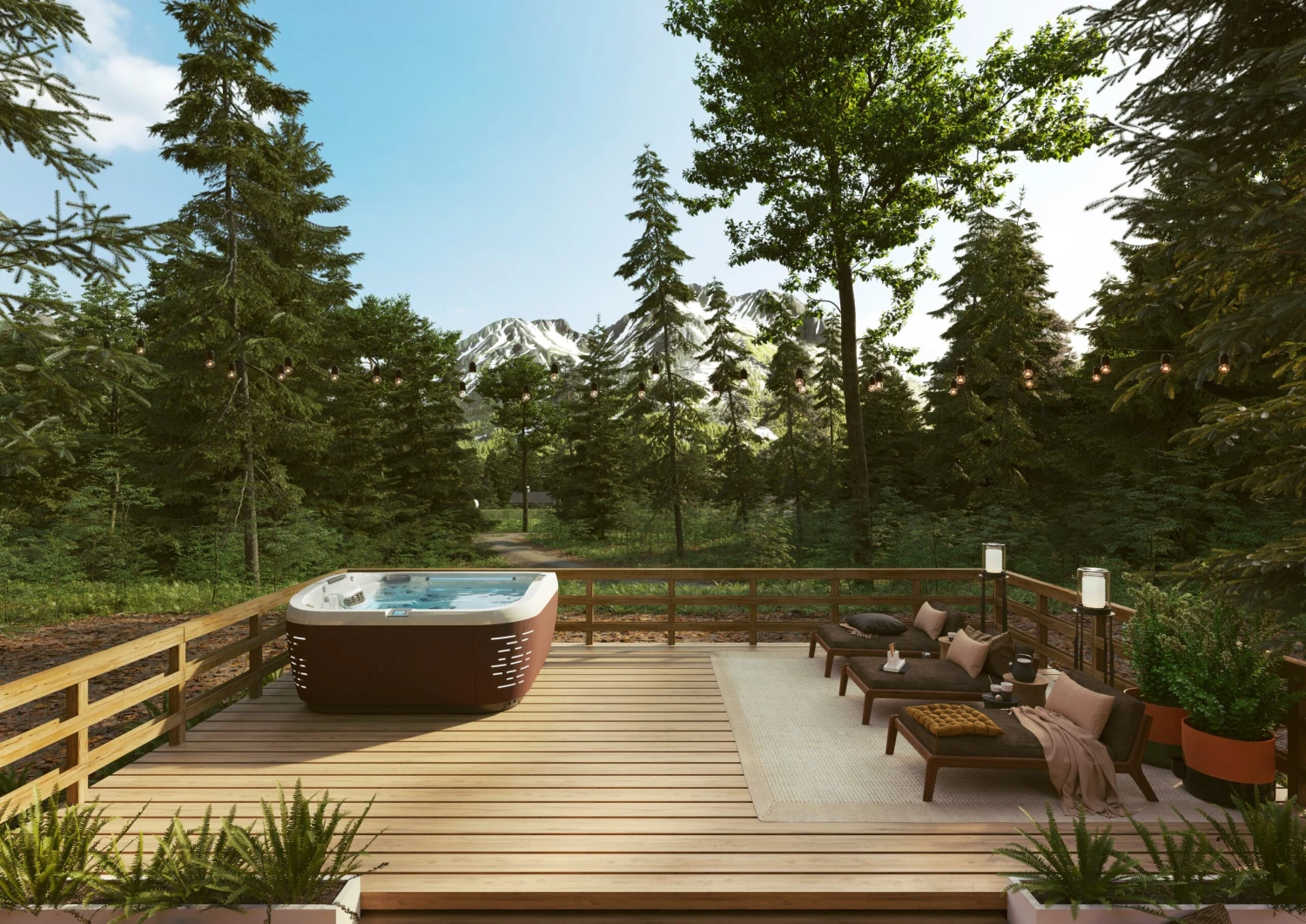 Jacuzzi® J575IP™ - 5-6 Person Hot Tub With 1 Lounger 8 Jacuzzi® J575IP™ - 5-6 Person Hot Tub With 1 Lounger - Image 8