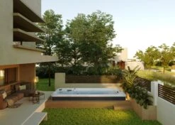 Jacuzzi® PowerPro™ J-19™ - 19ft Swim Spa -Hot Tubs Sales Shop JSS J19 SmokedEbony Lifestyle V3 3000x2143 72120de5 e3b6 443c 89e8 135869b7a087