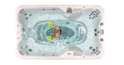 Jacuzzi® PowerPlay™ J-13™ - 13ft Swim Spa -Hot Tubs Sales Shop JSS PowerPlay J13 Platinum ModernHardwood Filled OHIso Excercise HydroBalls WhiteBackground 3000x1582 7ac7618e 5e00 4b89 ad4a e789148ab48a