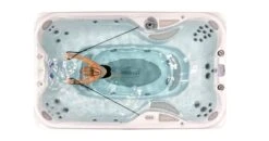 Jacuzzi® PowerPlay™ J-13™ - 13ft Swim Spa -Hot Tubs Sales Shop JSS PowerPlay J13 Platinum ModernHardwood Filled OHIso Excercise RowingKit WhiteBackground 3000x1582 95092529 07af 449e bc98 5d7a3f6f6f77
