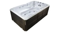 Jacuzzi® PowerPlay™ J-13™ - 13ft Swim Spa -Hot Tubs Sales Shop JSS PowerPlay J13 Platinum SmokedEbony OHIso2 WhiteBackground 3000x1688 07aac4db 4f48 4af0 91ac 8fa1eca3b0df