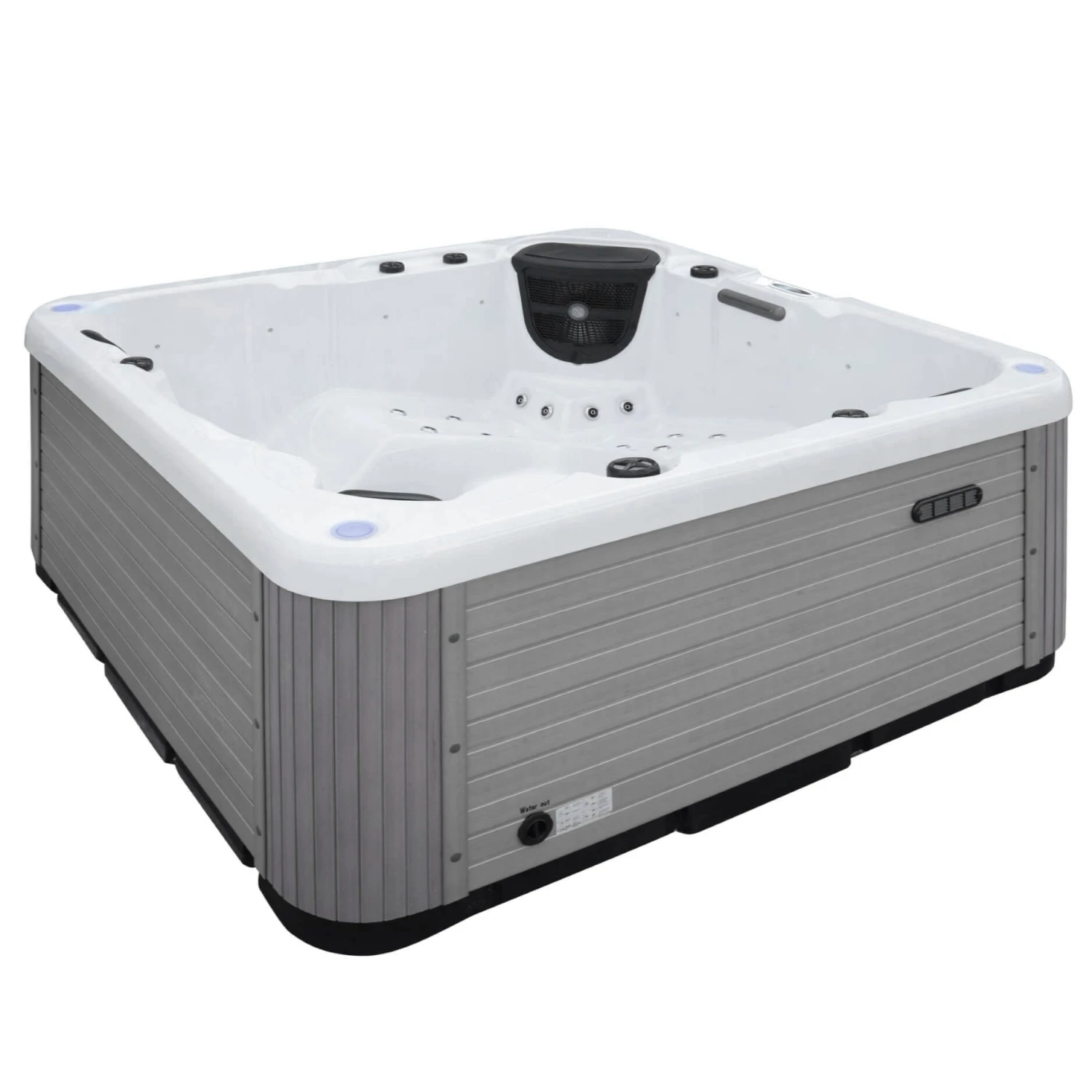 Outdoor Trident Lite - 5 Person Hot Tub With 2 Loungers 3 Outdoor Trident Lite - 5 Person Hot Tub With 2 Loungers - Image 3