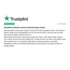 Aquark® Mr Silence 7kW Air Source Heat Pump For Hot Tub/Swim Spa/Pool -Hot Tubs Sales Shop MrSilenceAirSourceHeatPumpTrustpilotReview 4afe279b bf59 498e ab56 16ee4d560db7