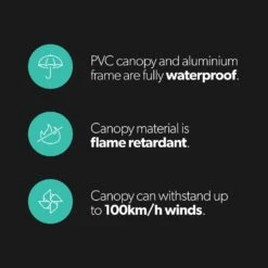 Bespoke Velarium Metal Hot Tub Gazebo With Waterproof Retracting Canopy Roof -Hot Tubs Sales Shop OL 0822 velarium EM 4