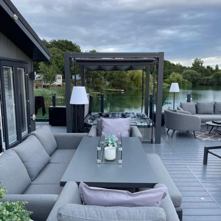 Outdoor Haze - 6 Person Hot Tub With 1 Lounger 8 Outdoor Haze - 6 Person Hot Tub With 1 Lounger - Image 8