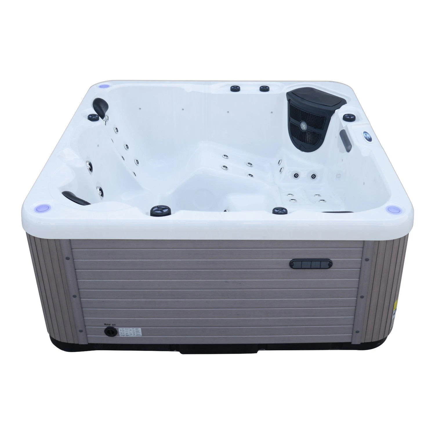 Outdoor Trident Lite - 5 Person Hot Tub With 2 Loungers 4 Outdoor Trident Lite - 5 Person Hot Tub With 2 Loungers - Image 4