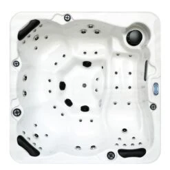 Outdoor Refresh - 6 Person Hot Tub With 1 Lounger