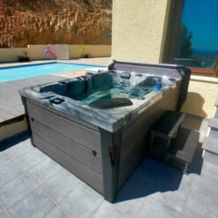Outdoor Topaz - 3 Person Hot Tub With 2 Loungers -Hot Tubs Sales Shop TopazHotTub 4