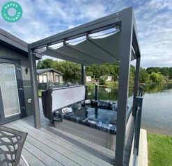 Outdoor Haze - 6 Person Hot Tub With 1 Lounger 29 Outdoor Haze - 6 Person Hot Tub With 1 Lounger -Hot Tubs Sales Shop VelariumGazebowithOutdoorHazeHC 6624be00 3114 4a6a a02d 3e26c7d008a9