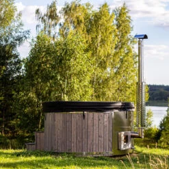 Outdoor Elite - 4 To 6 Person Wood Fired Hot Tub -Hot Tubs Sales Shop WoodFireHotTub 18