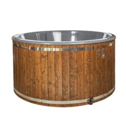 Outdoor Elite - 4 To 6 Person Wood Fired Hot Tub -Hot Tubs Sales Shop WoodFireHotTub 9
