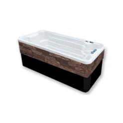 TidalFit Active Plus EP-12 - 12ft Swim Spa -Hot Tubs Sales Shop hot tub outdoor living tidalfit ep12 side partial submerge